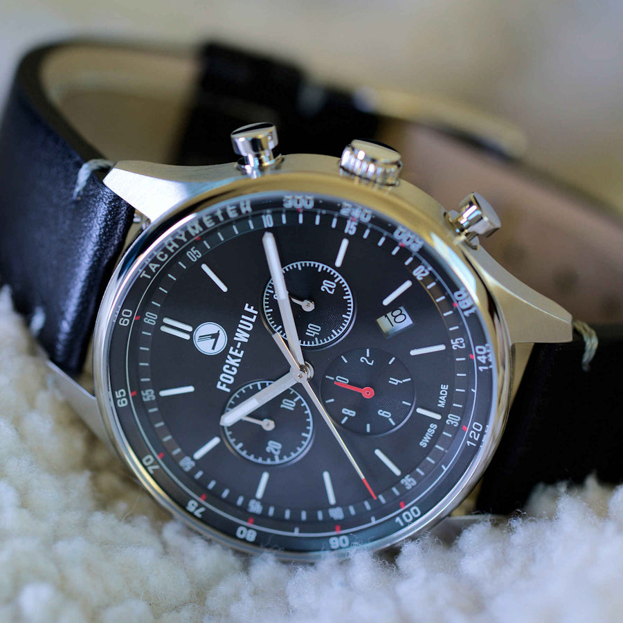 Flieger III (Tachymeter) Herren-Fliegeruhr