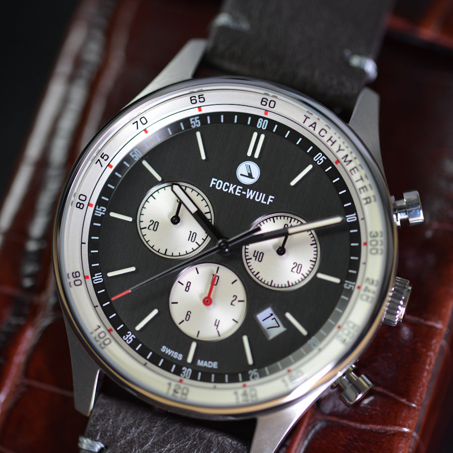 Flieger III (Tachymeter) Herren-Fliegeruhr