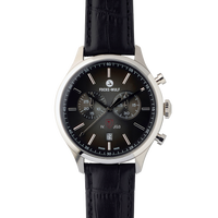 Würger Black (Interceptor) Herren-Fliegeruhr