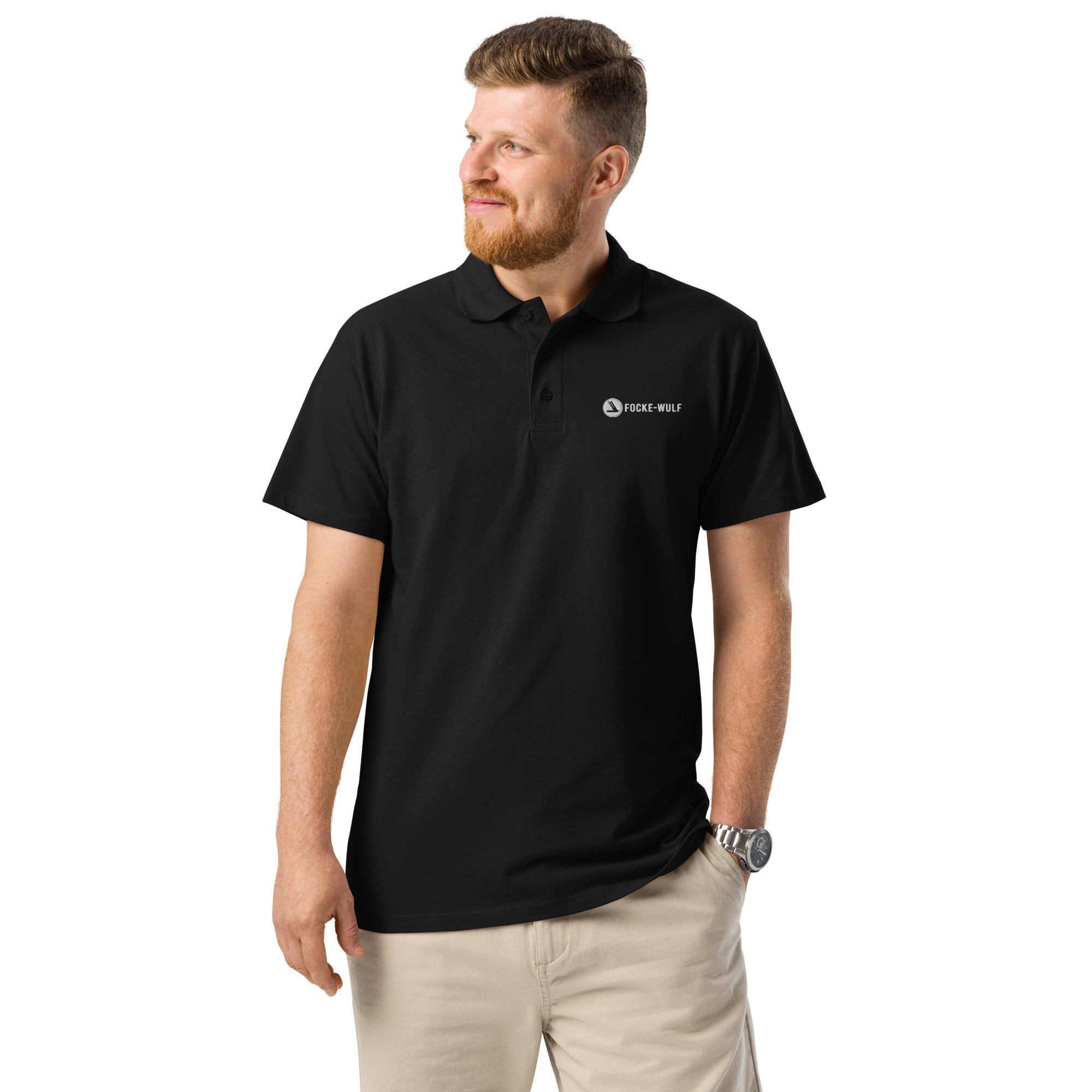 Focke Wulf Premium pique polo shirt